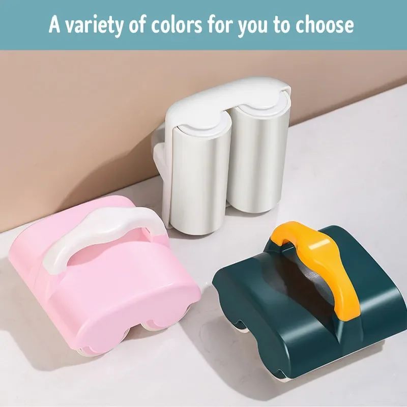 Durable, Double-action, Pet Hair Remover Roller – Fun, Easy, Hair-Free Grooming for Cats & Dogs