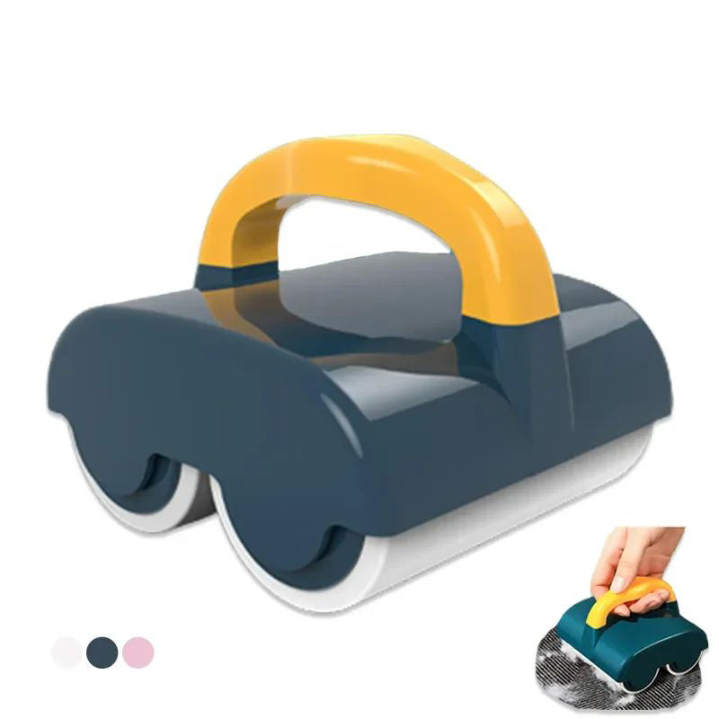 Durable, Double-action, Pet Hair Remover Roller – Fun, Easy, Hair-Free Grooming for Cats & Dogs
