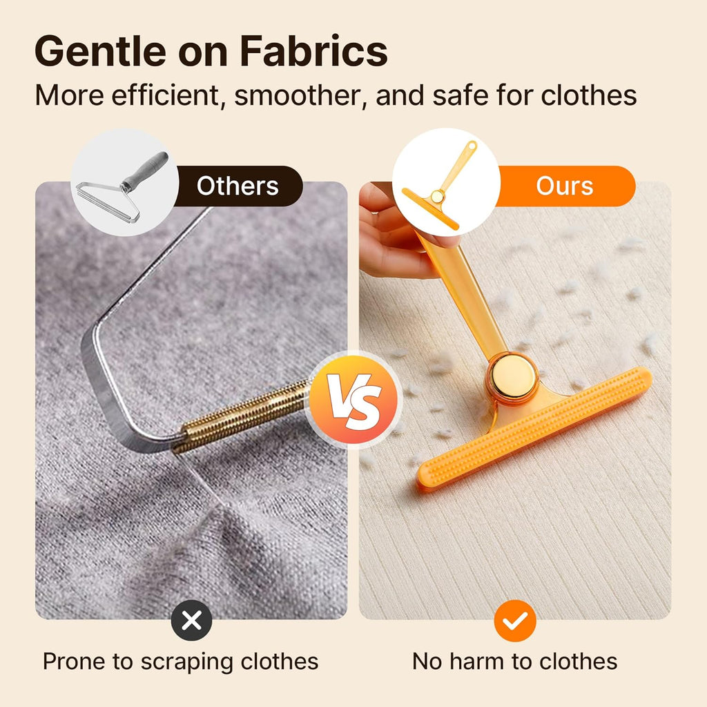 Manual Fabric Lint & Hair Remover – Keep Clothes & Furniture Smooth, Clean & Fresh