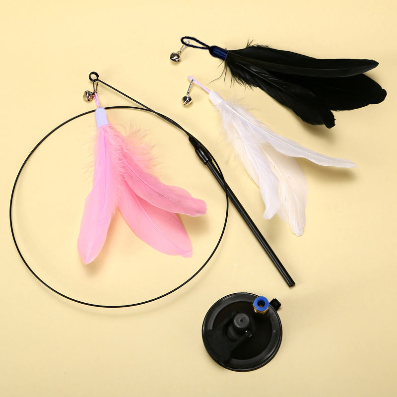 Interactive Cat Feather Toy – Feather Fun with a Bell