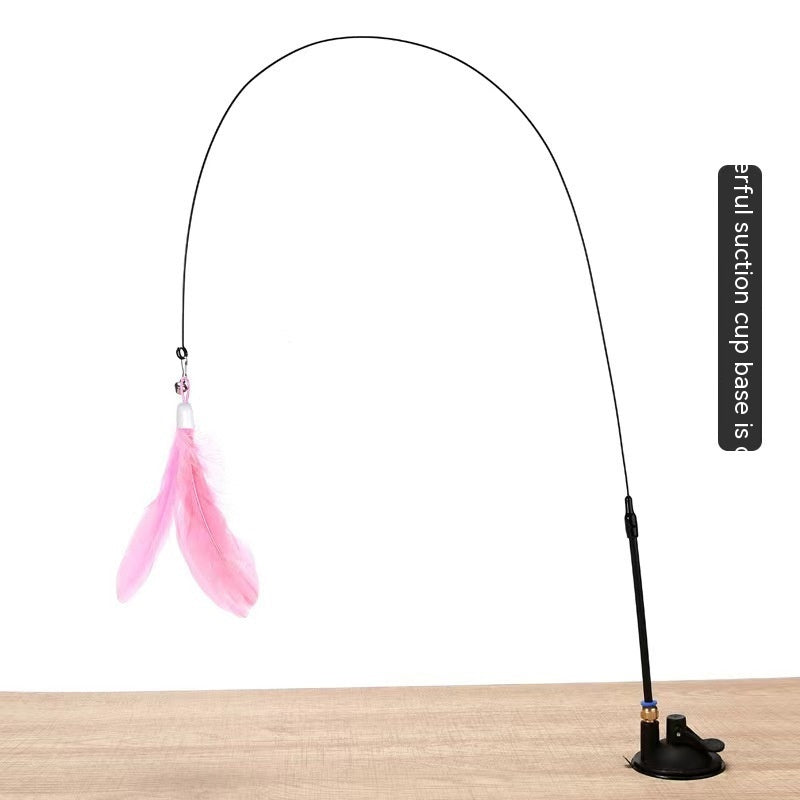 Interactive Cat Feather Toy – Feather Fun with a Bell