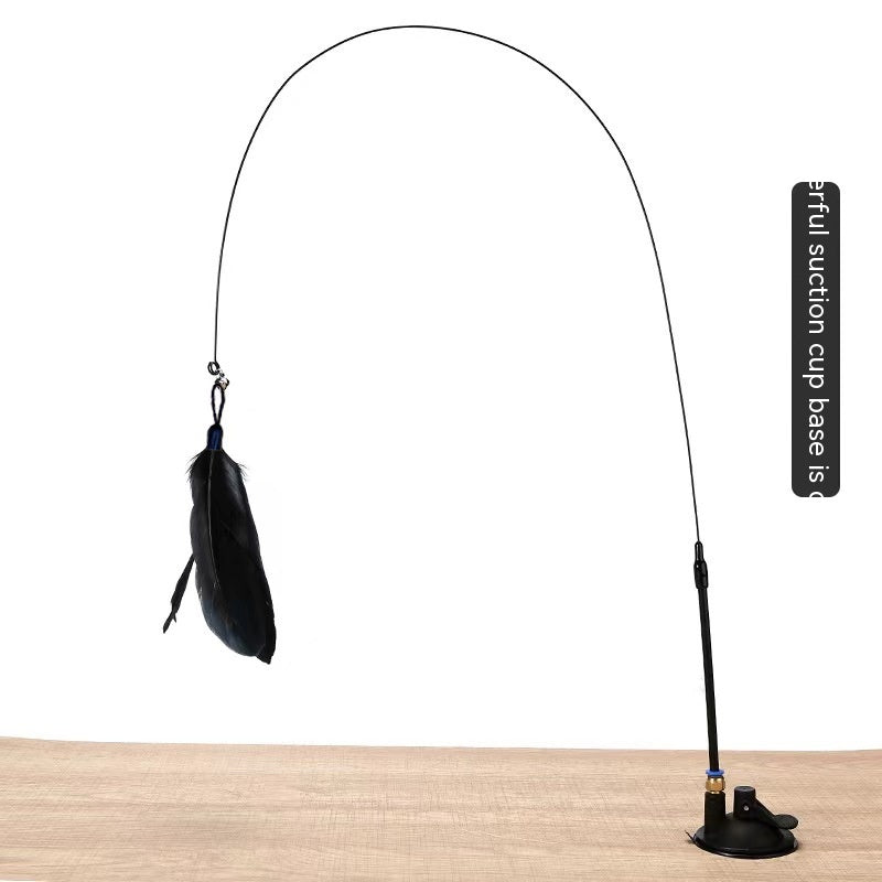 Interactive Cat Feather Toy – Feather Fun with a Bell