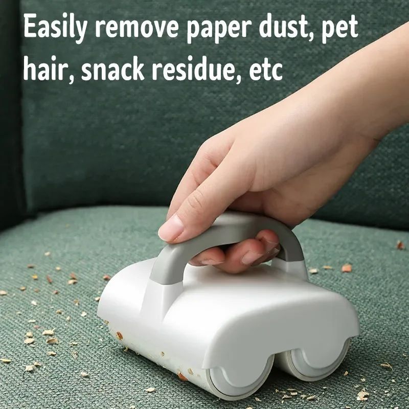 Durable, Double-action, Pet Hair Remover Roller – Fun, Easy, Hair-Free Grooming for Cats & Dogs